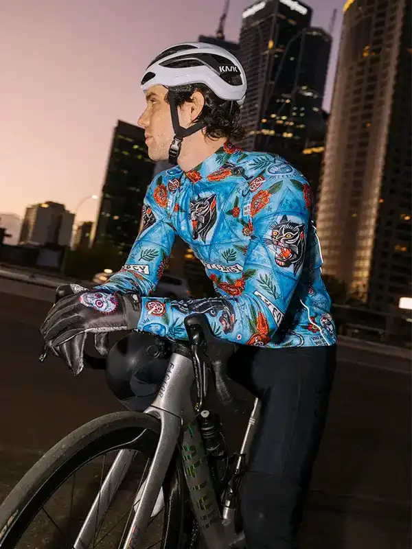 Ashanti  Men's Winter Long Sleeve Jersey - Image 4