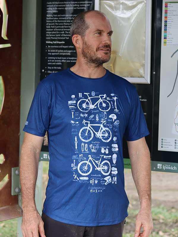 Bike Maths Men's Technical T-Shirt - Image 5