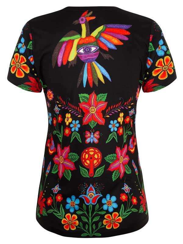 Frida Women's Technical T-Shirt Black - Image 2