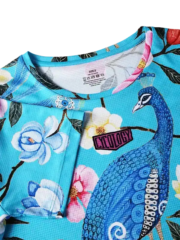 Goddess Women's Technical T-Shirt Aqua - Image 3
