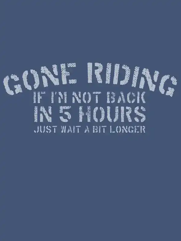 Gone Riding Men's T-shirt - Image 2