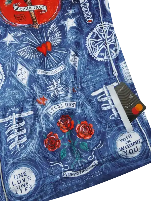 Joshua Tree Men's Winter Long Sleeve Jersey - Image 7