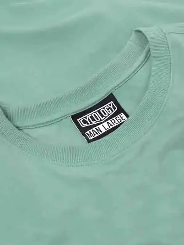 Just Bike Men's T-shirt Light Green - Image 5