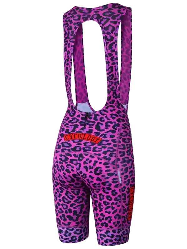 Women's Kitty Quick Pee Bib Shorts - Image 2