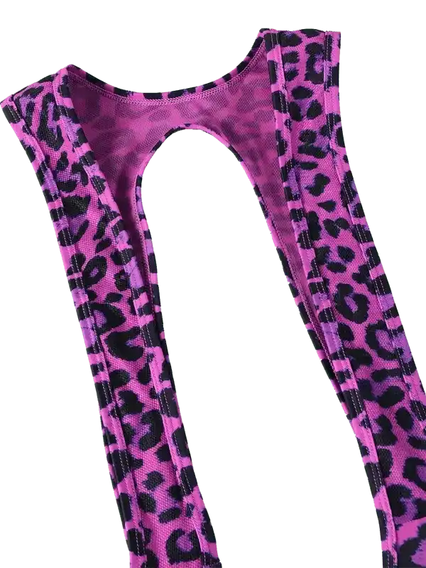 Women's Kitty Quick Pee Bib Shorts - Image 3