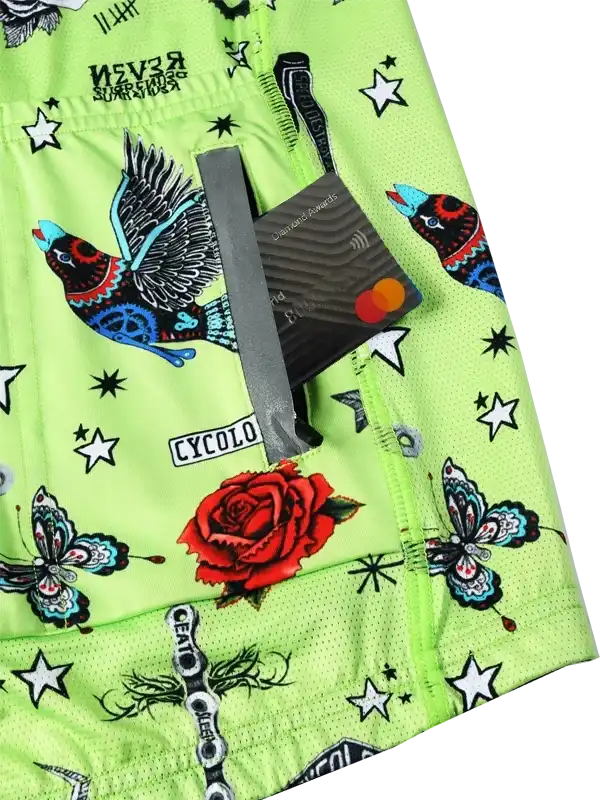 Tattoo Men's Summer Long Sleeve Jersey - Image 5