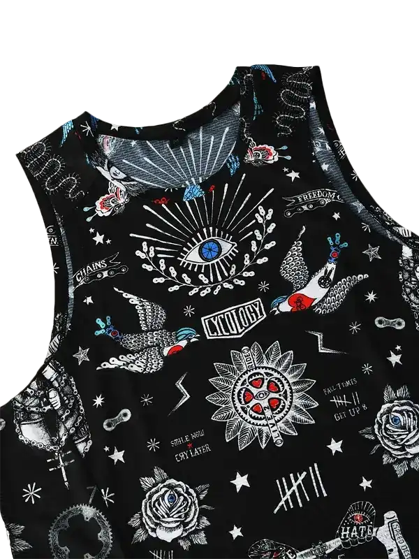 Tattoo Men's Sleeveless Base Layer - Image 3